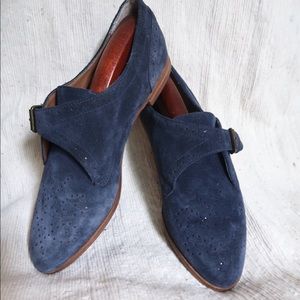 Dolce vita blue suede shoe
